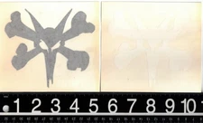 Bones Rat Transfer Sticker 4.75 in x 4.25 in Powell Peralta Black or White Decal