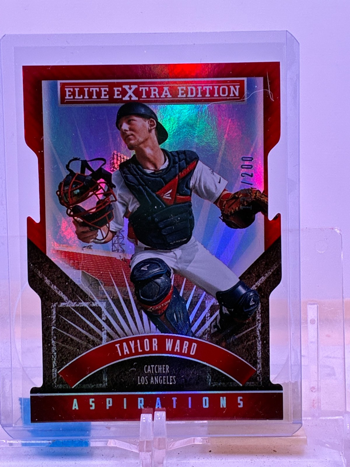 2015 Panini Elite Extra Edition Aspiration Die-Cut #27 Taylor Ward 130/200