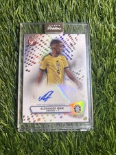 Alexander Isak AUTO 2023-24 Topps Pristine Road To UEFA Euro #PA-AI Encased