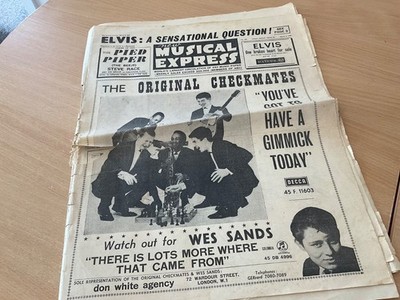 1963 NEW MUSICAL EXPRESS THE BEATLES PLEASE PLEASE ME FEATURE