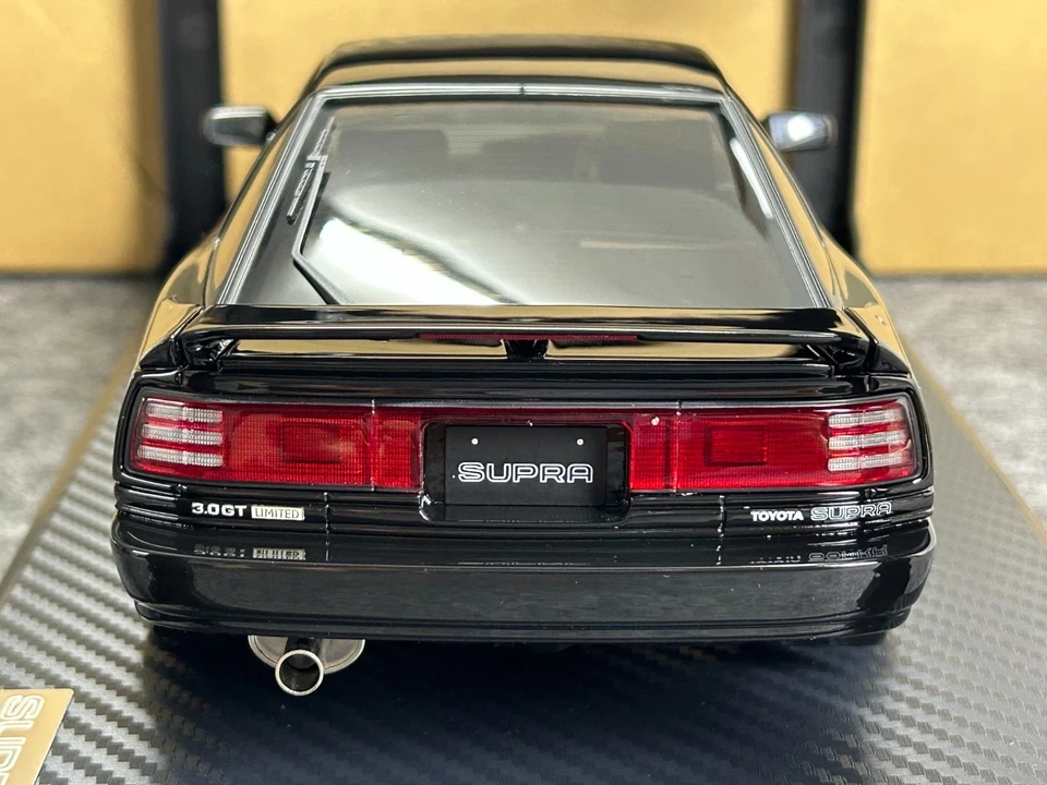 Ignition Model 1/18 Toyota Supra 3.0GT LIMITED (MA70) Black JDM IG3514 - Image 4 of 4