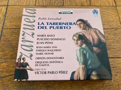 Sorozabal: La Tabernera Del Puerto Opera (CD, 1996) Bayo, Domingo, Pons, Perez