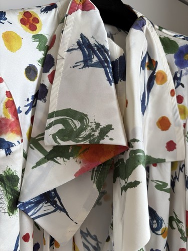 Andreas kronthaler x Vivienne Westwood (limited edition) Floral Silk bow blouse - Picture 2 of 10