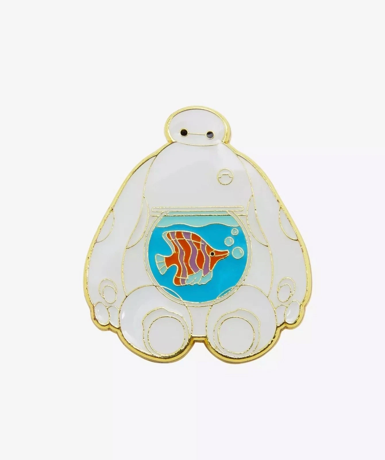 Loungefly Big Hero 6 Baymax Fishbowl Enamel Pin
