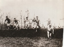 Press Photo Berlin German Long Distance Runners in Paris France 1920s