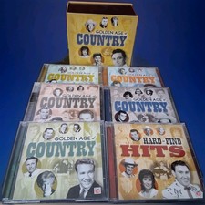 Time-Life Music Golden Age of Country  CD Box Set 6 Sealed  CD Cases  10 CDs 