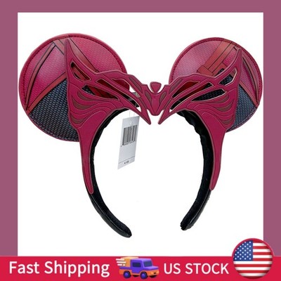 Disney` Parks Wanda Limited Marvel Comics Headband Scarlet Witch Ears Rare NWT