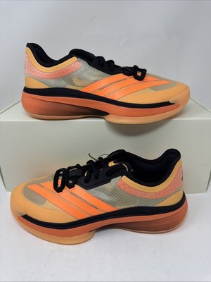 Size 7.5M/9W - Adidas Adizero Select 2.0 Low  Orange Toe Black  JR8275