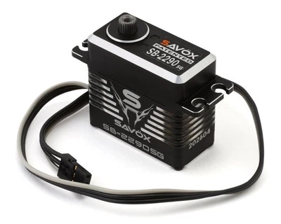 Savox SB-2290SG Black Edition Aluminum "Monster Torque" Digital Brushless Steel - Image 1 of 4