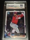 2018 BOWMAN CHROME SHOHEI OHTANI #1 ROOKIE GRD 10 GEM MINT BY DIAMOND AUTHENTIC