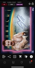 DIGITAL TOPPS WWE SLAM Sheamus MIDNIGHT 25 HORIZON SIGNATURES SR Read