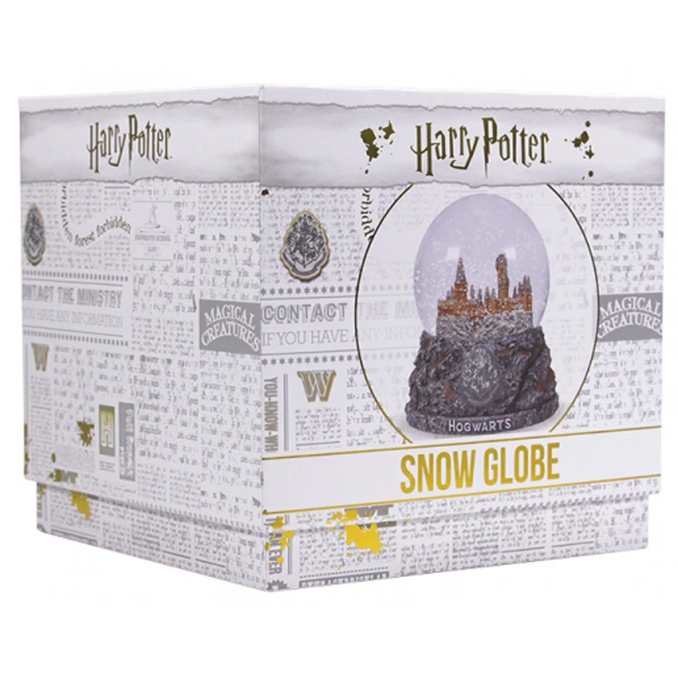 Harry Potter Snow Globe Hogwarts Castle Festive Glass Polyresin with Gift Box - Image 4 of 4