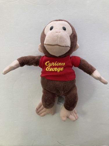 Universal Studios Curious George Cappello Giallo Peluche 22" Scimmia - Mani che Abbracciano - LEGGI - Foto 16 di 19