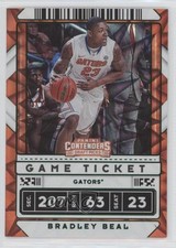 2020 Panini Contenders Draft Picks Game Ticket Green Explosion Bradley Beal 0a3