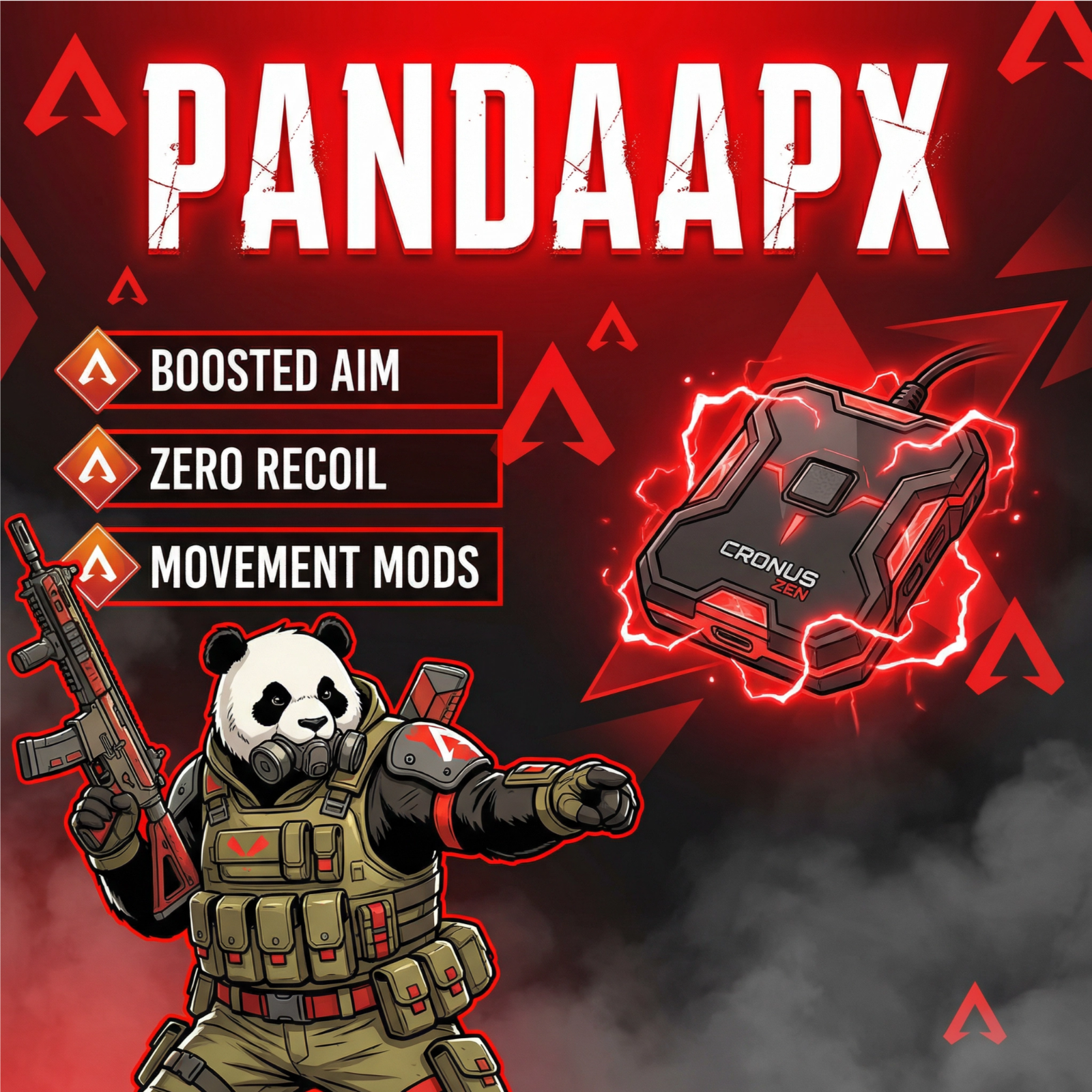 PandaAPX V2 *MAY 2026* Apex Legends Cronus Zen Script Aim Assist PS5,PC ...