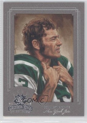 2003 Donruss Gridiron Kings Silver Framed 72/150 Don Maynard #157 HOF 02v3