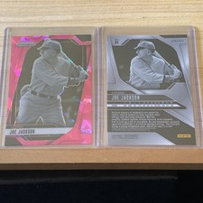 2025 Panini Prizm Pink Ice Prizm #94 Joe Jackson Chicago White Sox A-47