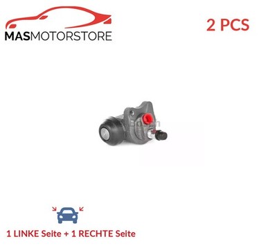 RADBREMSZYLINDER TROMMELBREMSE PAAR HINTEN BOSCH 0 986 475 889 2PCS P NEU