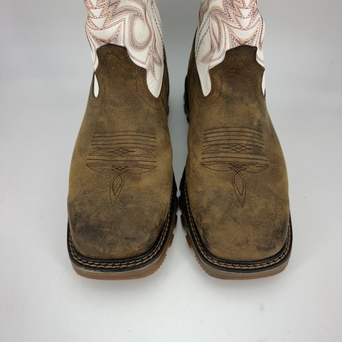 Durango Stiefel Herren Größe 8,5 Weite Wasserdicht Western Arbeit Rutschfest - Bild 3 von 17