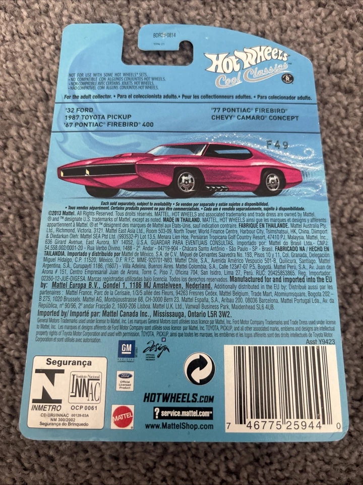Pontiac Firebird 4/30 Spectrafrost Hot Wheels Cool Classics '77 Foto 4 de 4