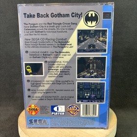 SEGA CD - Batman Returns - Game, Manual, Reprint Art, & Reg Card - Refurb, VG