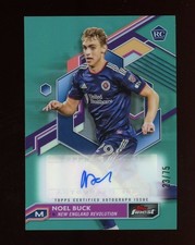 #3 2023 Topps Finest MLS Soccer Aqua Refractor Noel Buck RC Rookie AUTO /75