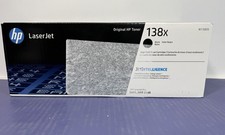 HP 138X Black High Yield Toner Cartridge for LaserJet Pro Printers W1380X 11/25