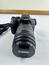 Canon EOS Rebel T100 DSLR Camera w/ EF 75-300mm III Lens Battery Charger