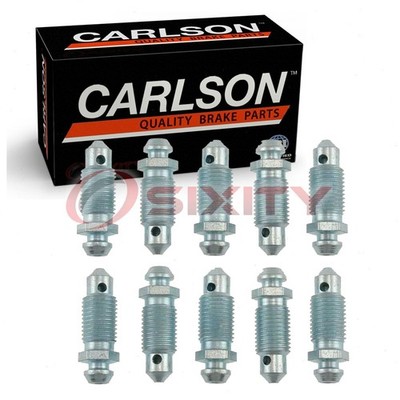 Carlson Front Brake Bleeder Screw for 1998-2004 Chrysler 300M Pad Hardware vr