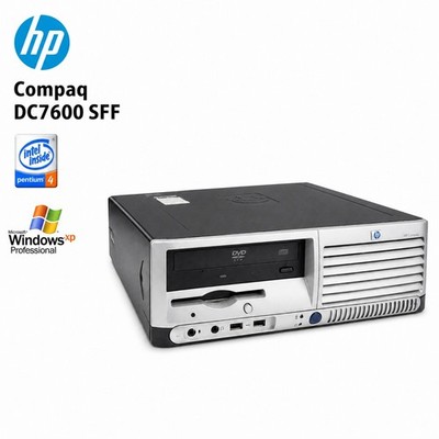 HP Compaq dc7100 SFF Pentium 4 3GHz 256MB 40GB Windows XP Pro Retro