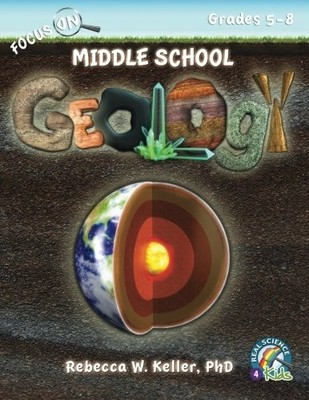 FOCUS ON MIDDLE SCHOOL GEOLOGY STUDENT TEXTBOOK By Keller Rebecca W. Phd **NEW**