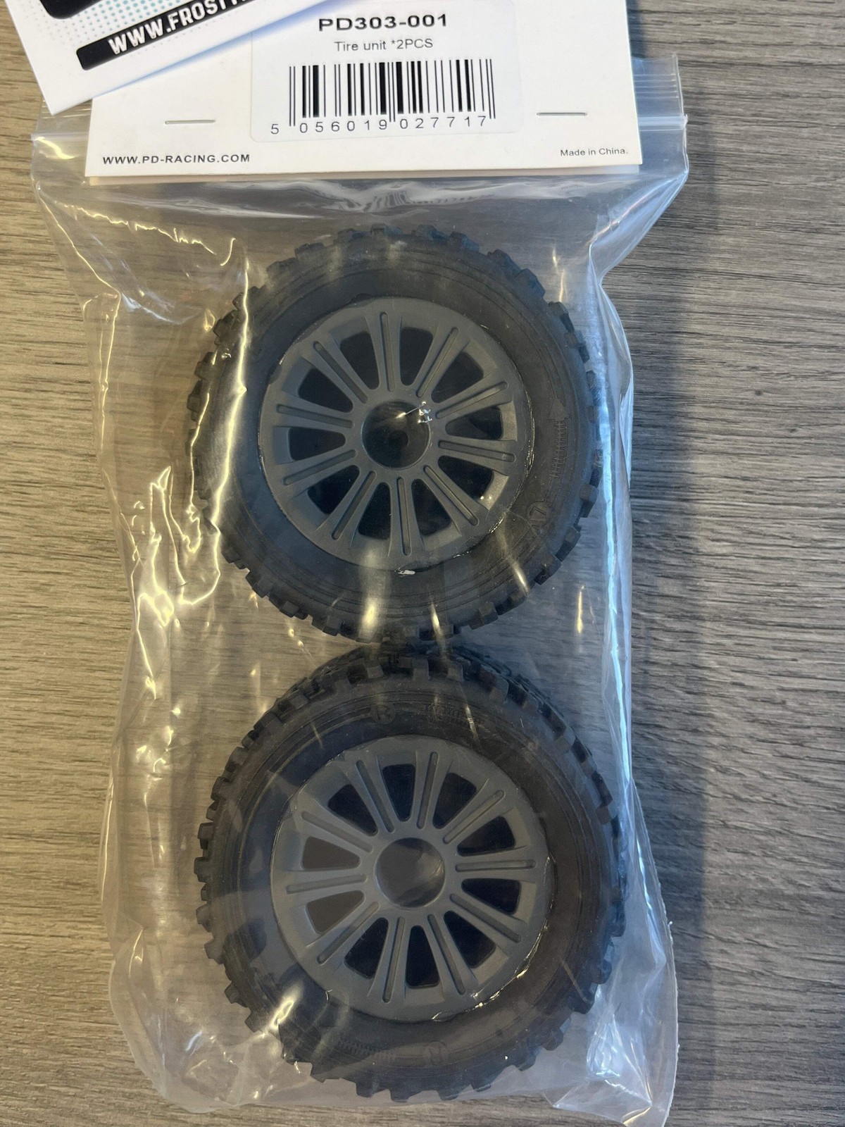 PD Racing TK16 & TR16 Spares - Wheels & Tyre / Tires - 2pcs - PD303-01