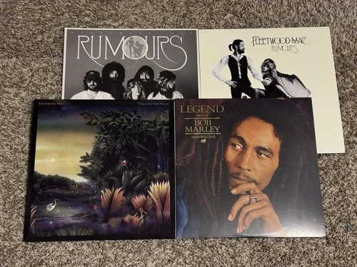 FLEETWOOD MAC - And Bob Marley Vinyl Record  Lot, Great Condition 4 Records!