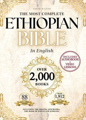 THE COMPLETE ETHIOPIAN BIBLE: 88 Books including Missing Apocrypha (HARDCOVER) - Image 1 of 4