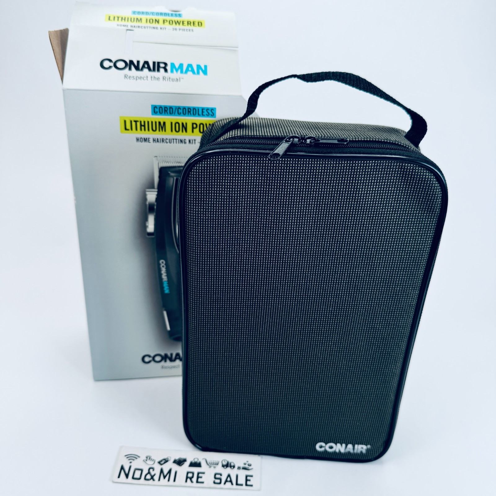 ConairMAN Hair Clippers for Men, 20-Piece Home Hair Cutting Kit with Lithium Ion