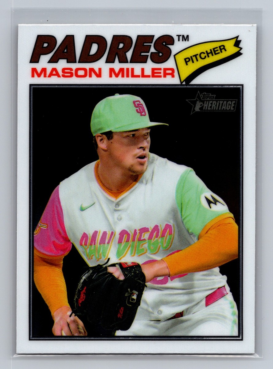 2026 Topps Heritage #65 Mason Miller San Diego Padres Chrome | eBay