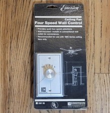 Emerson SW95 Four Speed Wall Control for Ceiling Fans For 1895 Series Fans