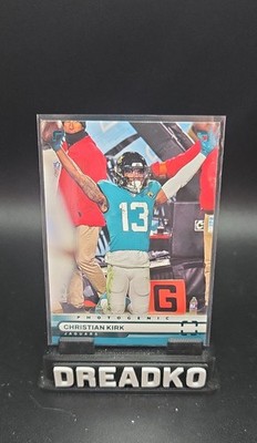 2022 Panini Chronicles - Photogenic Christian Kirk #PH-7 Teal