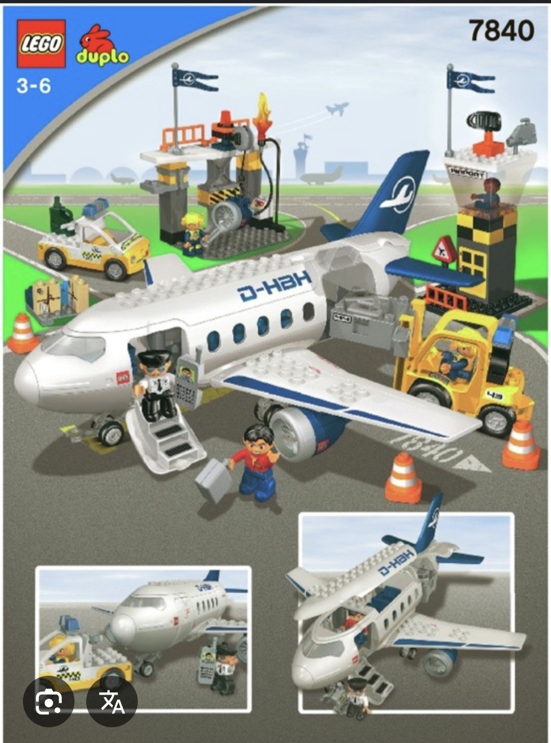 LEGO DUPLO: Airport Action Set (7840)