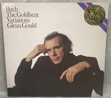 Glenn Gould Back The Goldberg Variations(CBS 1982) EX+/EX LP Vinyl DBL 37779