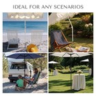LAGarden Beach Umbrella Sand Anchor with 4 Spike Steel Stand Ground Grass — photo 3