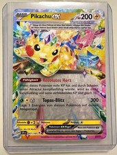 Pokemon Pikachu ex 057/191 Stürmische Funken...