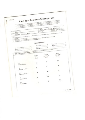 #ad #ad 1969 Oldsmobile DELTA 88CUSTOMROYALE AMA Certification:DimensionsSpecs $12.99