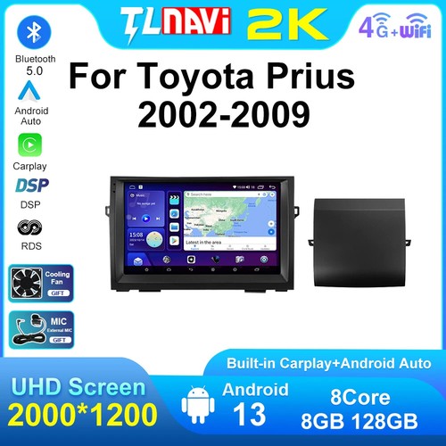 Car Radio Multimedia Video Player GPS Navigation For Toyota Prius 20 2002-09 4G - Picture 2 of 22