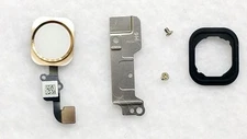 GOLD Touch ID Sensor Home Button Key Flex Cable+Seal for iPhone 6 & 6 Plus ~ US 