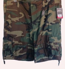 Rothco Mens Woodland Camo Infantry Utility Tactical Shorts Size XL NWT