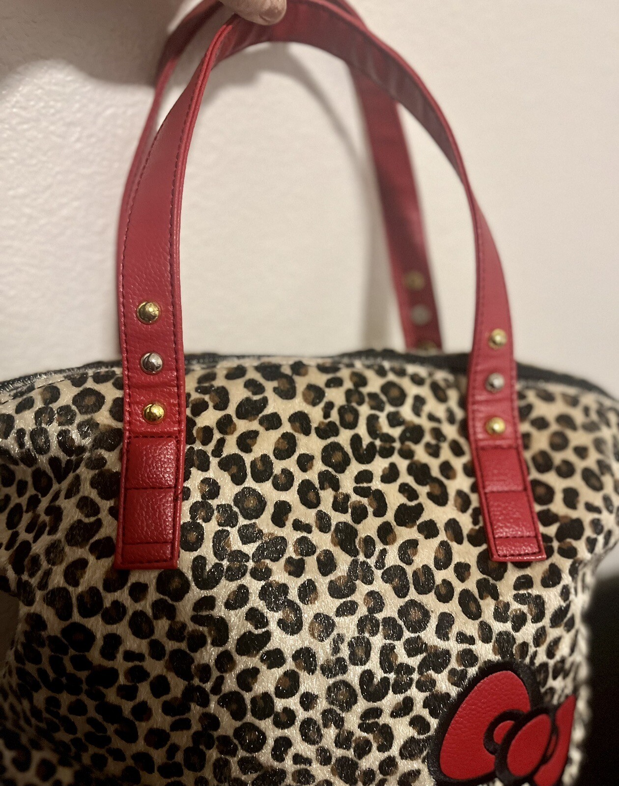 Loungefly Hello Kitty Leopard Large Tote Bag - Gem