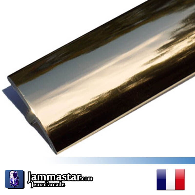 T-Molding 18mm or ruban pvc gold couvre-chant flexible pour panneau 1m