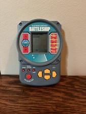 1995 Hasbro Electronic Handheld Battleship Game MB Milton Bradley Tested Works 