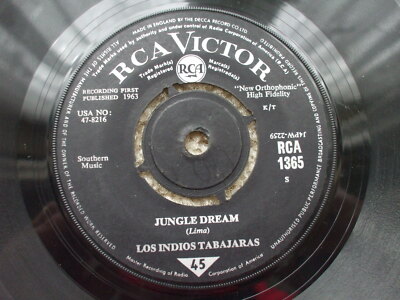 Los Indios Tabajaras - Maria Elena / Jungle Dream - UK RCA 45